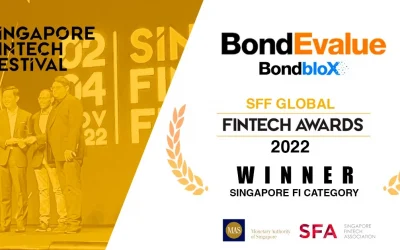 BondEvalue Wins 1st Place for the MAS Singapore Financial Institution Award 2022