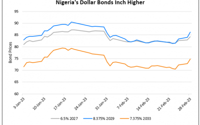 Nigeria Bonds Up Over 2% as Ruling Party Candidate Leads in Election Tally