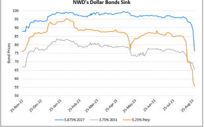 NWD’s Dollar Bonds Continue to Drop Sharply
